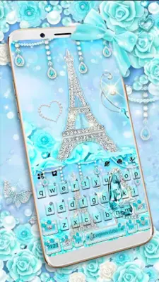 Diamond Paris Butterfly Keyboa android App screenshot 3